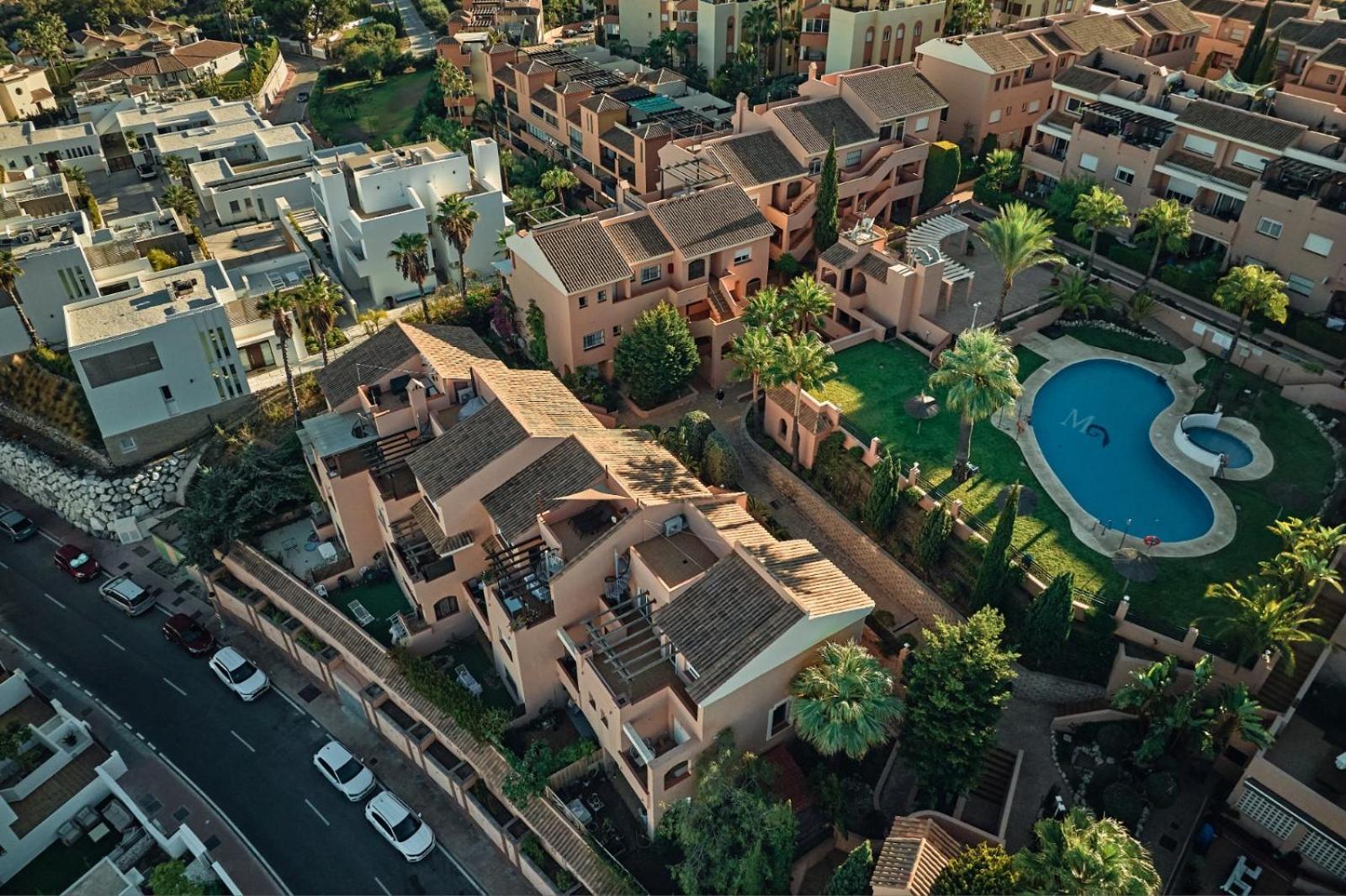 マラガCozy Penthouse Riviera Del Solアパートメント エクステリア 写真